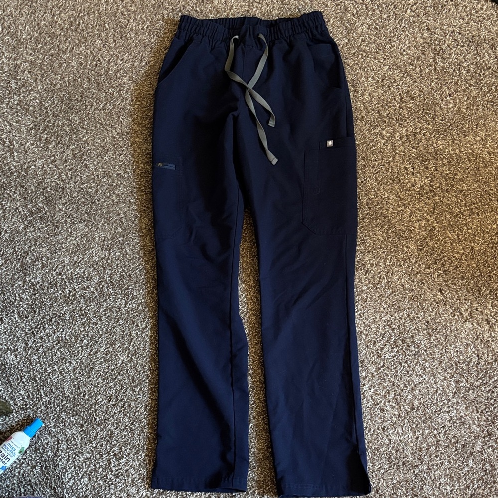Womens Figs Navy Scrubs